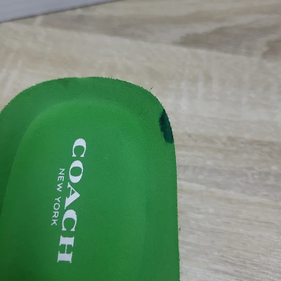 Coach Brand. Jade Print Dot Wedges. Womens Size 8.5 - Picture 4 of 14